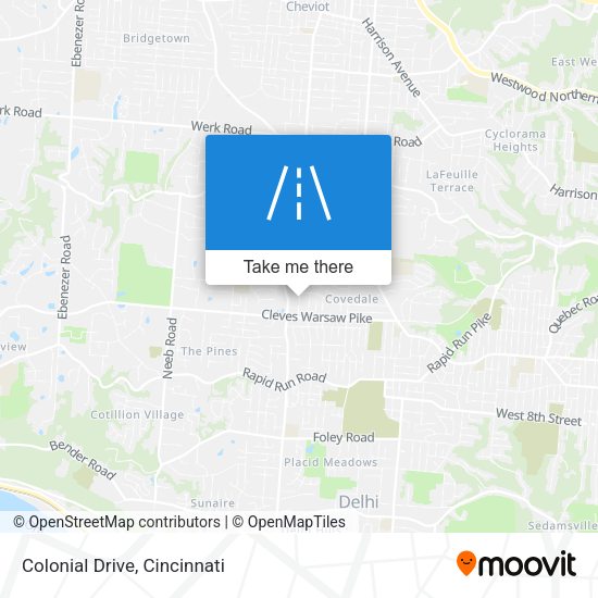 Mapa de Colonial Drive