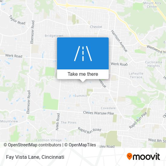 Mapa de Fay Vista Lane