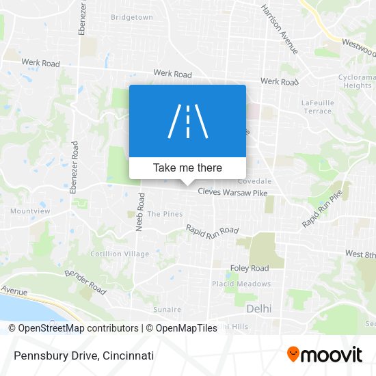 Mapa de Pennsbury Drive