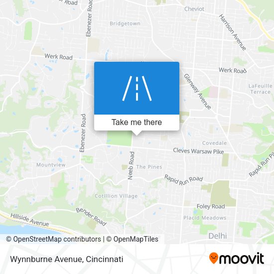 Wynnburne Avenue map
