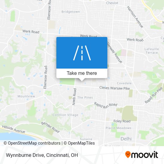 Wynnburne Drive map