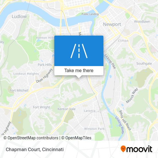 Mapa de Chapman Court