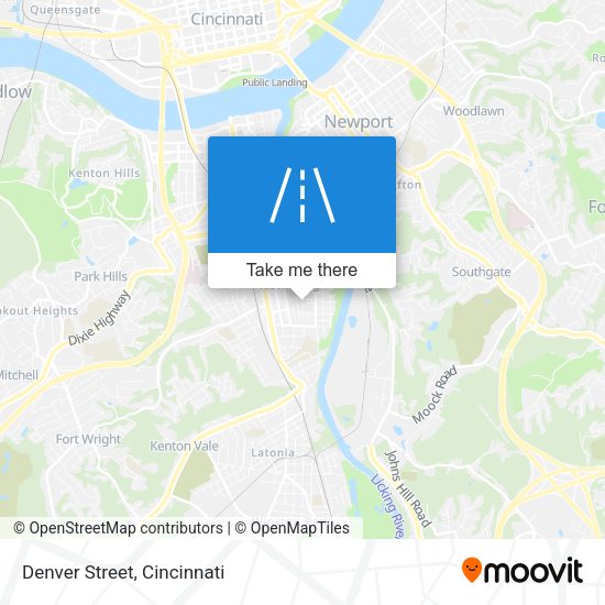 Mapa de Denver Street