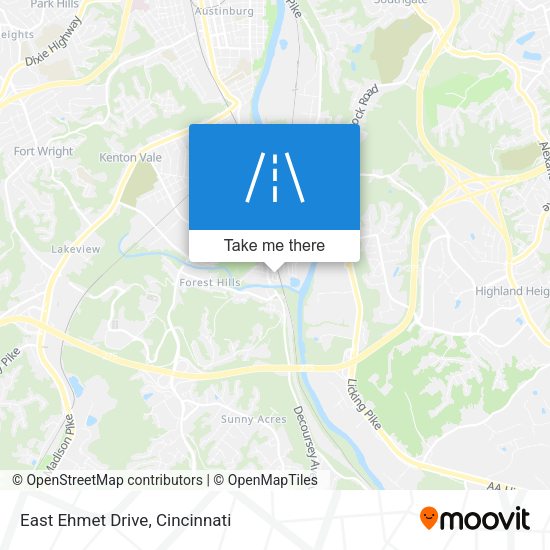 Mapa de East Ehmet Drive