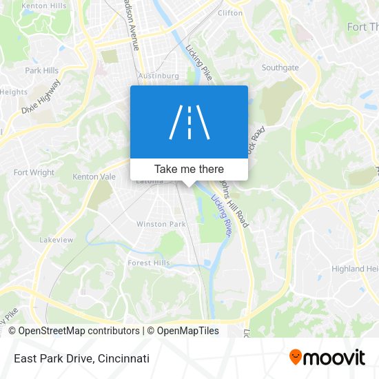 Mapa de East Park Drive