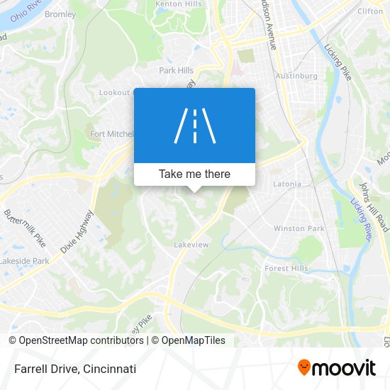 Mapa de Farrell Drive