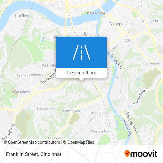 Franklin Street map