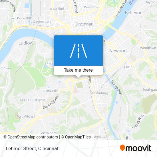 Mapa de Lehmer Street