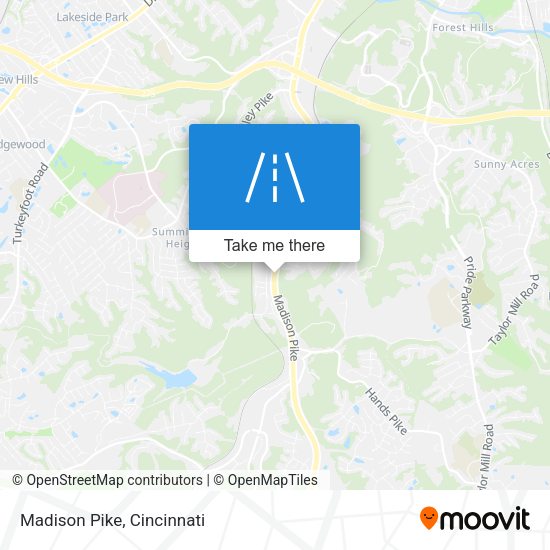 Mapa de Madison Pike
