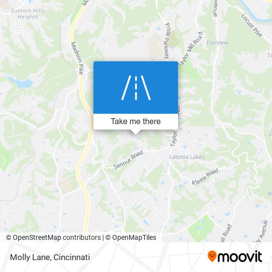 Molly Lane map