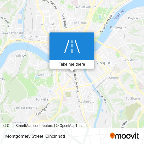 Mapa de Montgomery Street