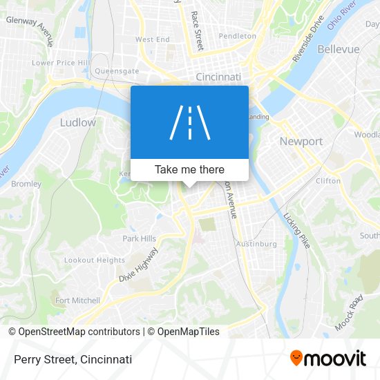 Mapa de Perry Street