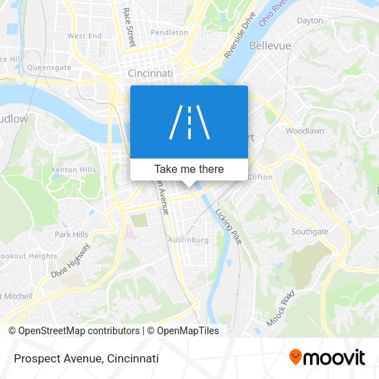 Mapa de Prospect Avenue