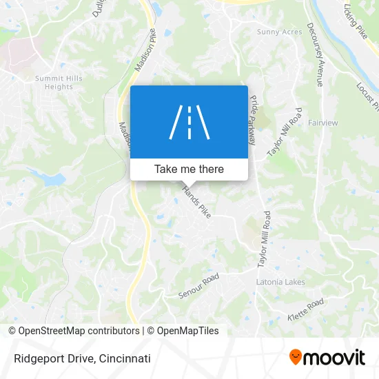 Ridgeport Drive map
