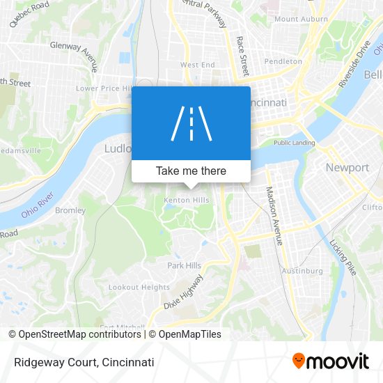 Mapa de Ridgeway Court