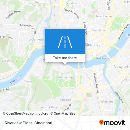 Mapa de Riverview Place