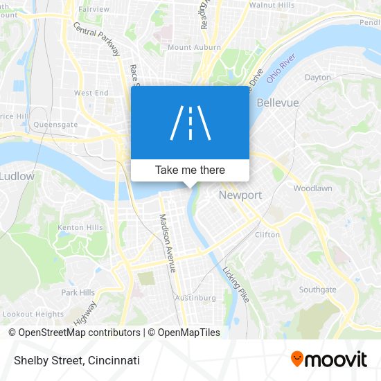 Mapa de Shelby Street
