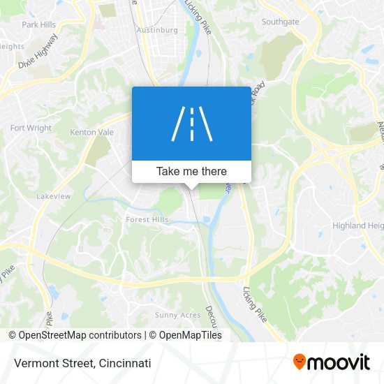 Mapa de Vermont Street
