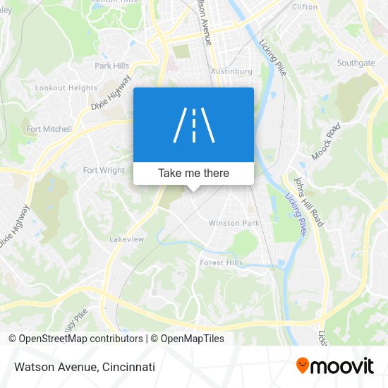 Mapa de Watson Avenue