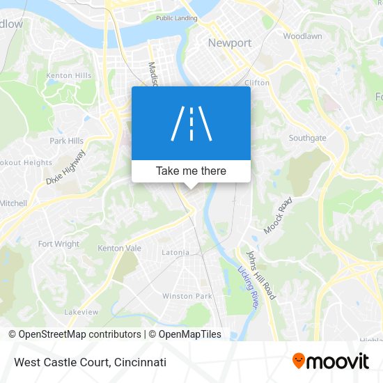 Mapa de West Castle Court