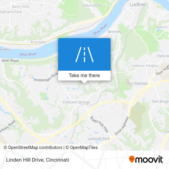 Linden Hill Drive map
