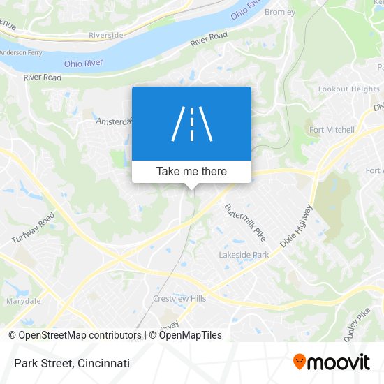 Mapa de Park Street