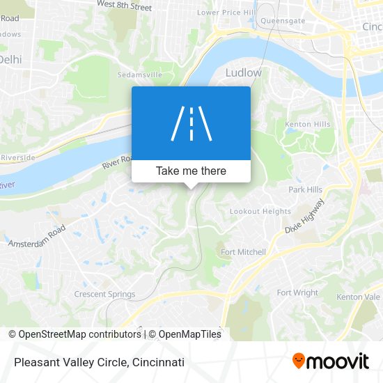 Mapa de Pleasant Valley Circle