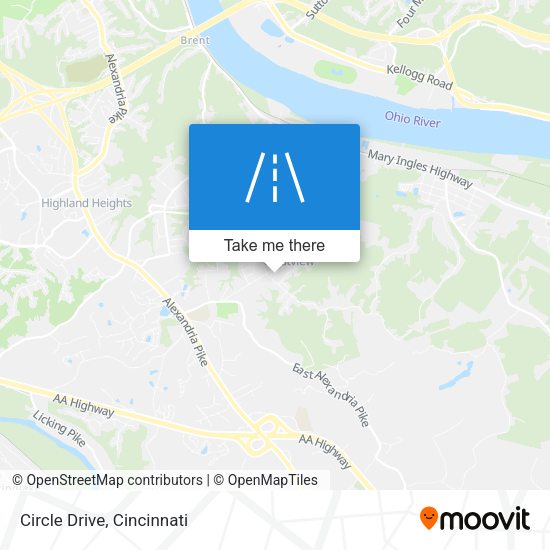 Mapa de Circle Drive