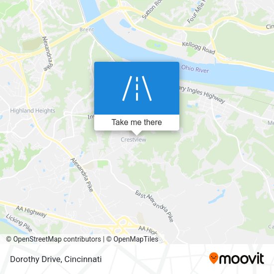 Mapa de Dorothy Drive
