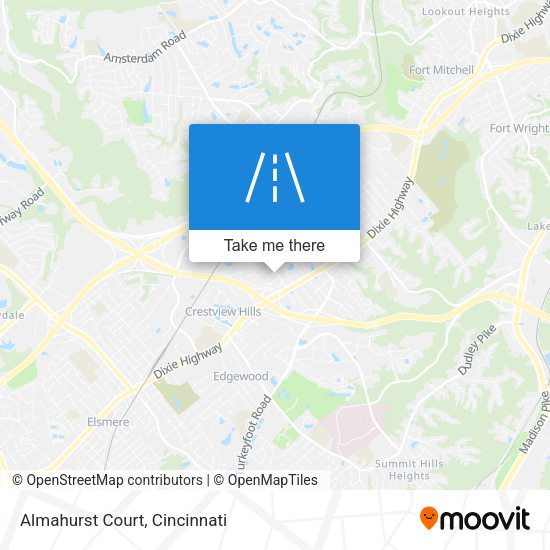 Mapa de Almahurst Court