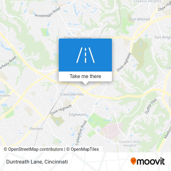 Mapa de Duntreath Lane