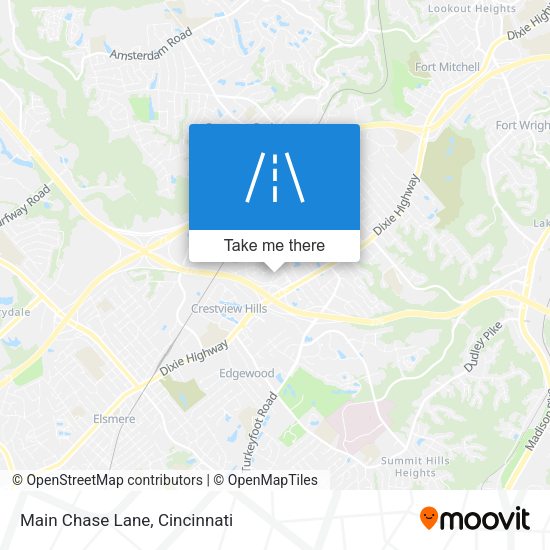 Mapa de Main Chase Lane