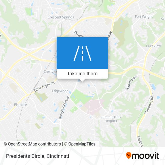 Presidents Circle map