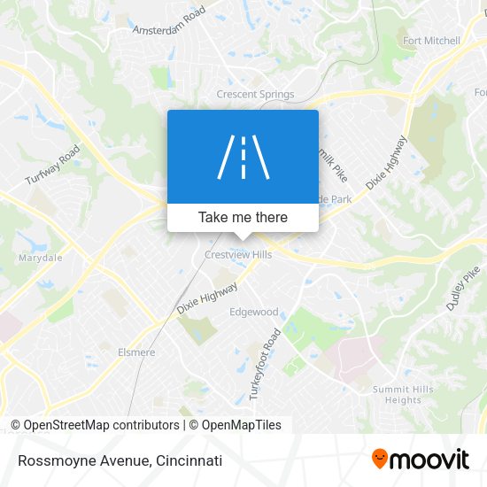 Mapa de Rossmoyne Avenue