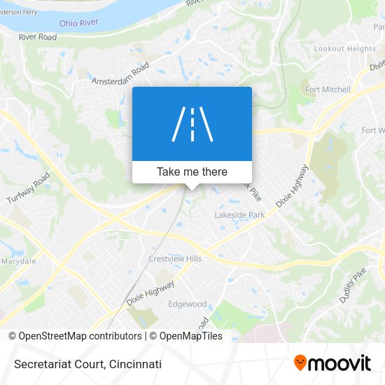 Mapa de Secretariat Court