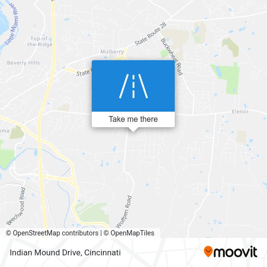 Mapa de Indian Mound Drive