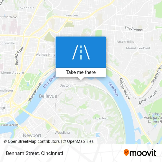 Benham Street map