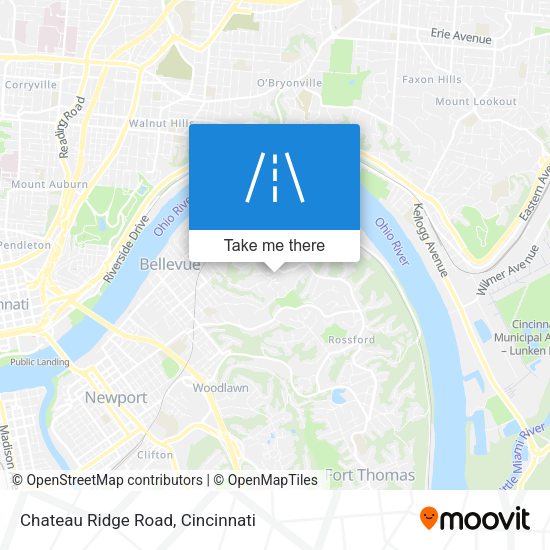 Mapa de Chateau Ridge Road
