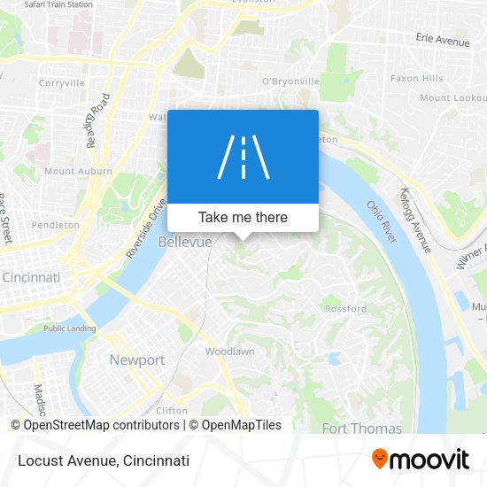 Mapa de Locust Avenue