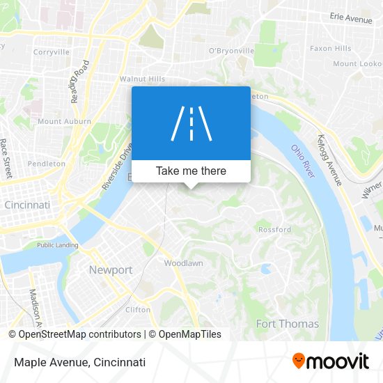 Mapa de Maple Avenue