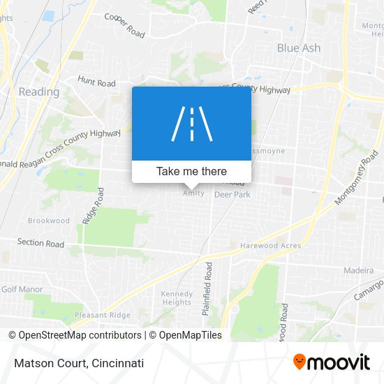 Mapa de Matson Court