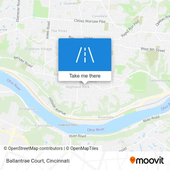 Ballantrae Court map