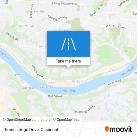 Francisridge Drive map
