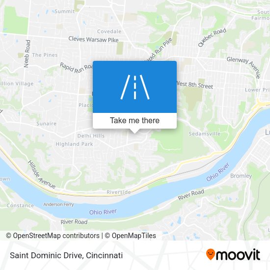 Saint Dominic Drive map