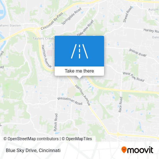 Mapa de Blue Sky Drive