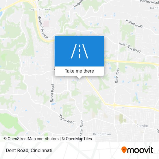 Mapa de Dent Road