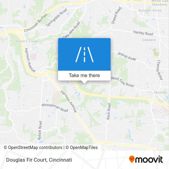 Mapa de Douglas Fir Court