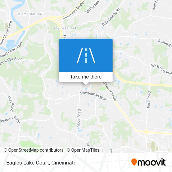 Eagles Lake Court map