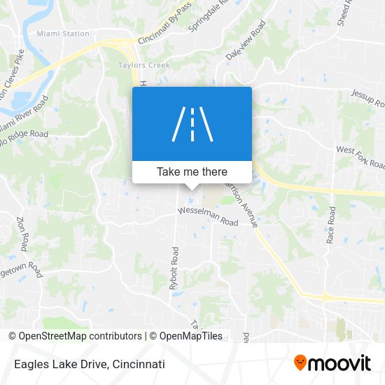 Eagles Lake Drive map
