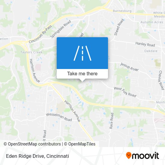 Eden Ridge Drive map